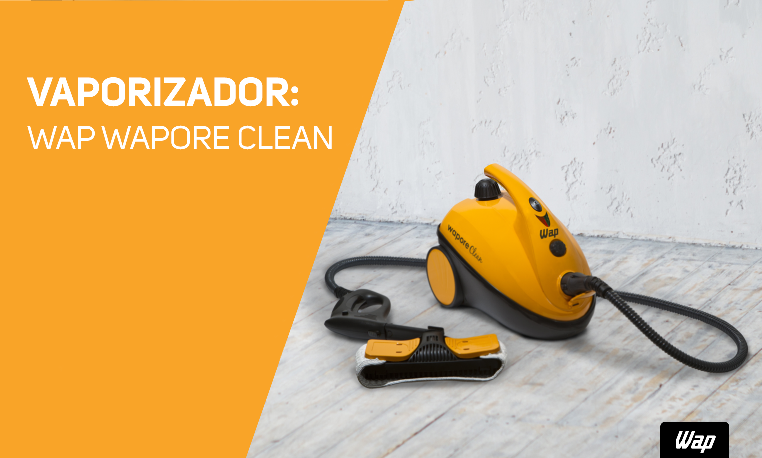 Higienizadora e extratora vertical WAP Comfort Cleaner Pro – Eficiência na limpeza