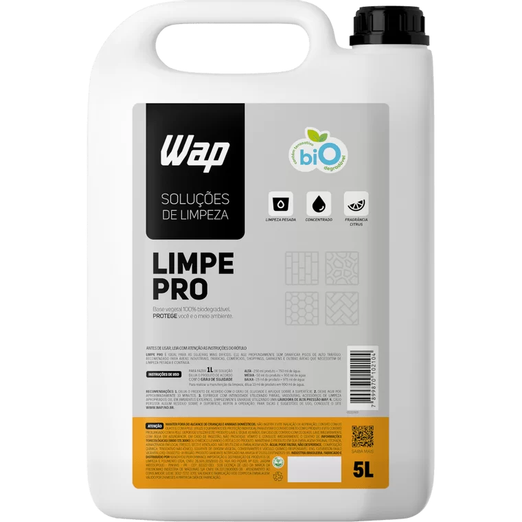 Produto para limpeza profissional | WAP