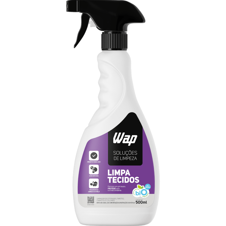 LIMPADOR DE TECIDOS EM GERAL 500ML WAP LIMPA TECIDOS