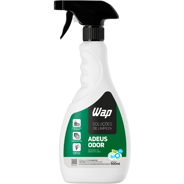 solução de limpeza para eliminar odores domésticas