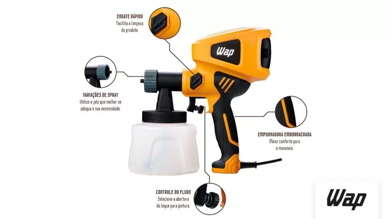 Descubra vantagens de utilizar uma Pistola de Pintura