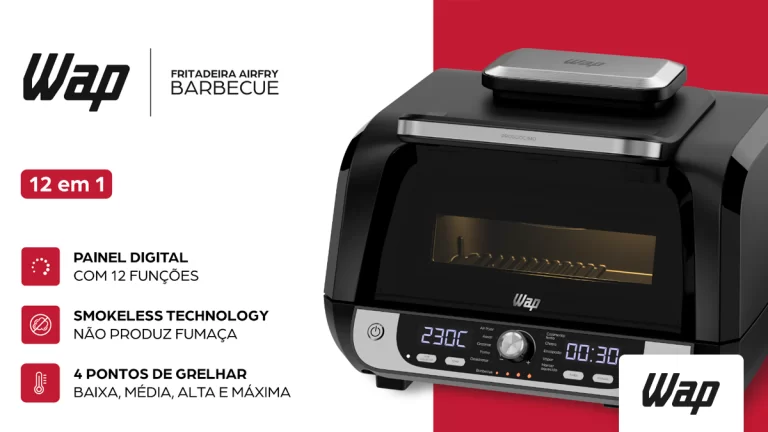 Conheça a WAP AIRFRY BARBECUE