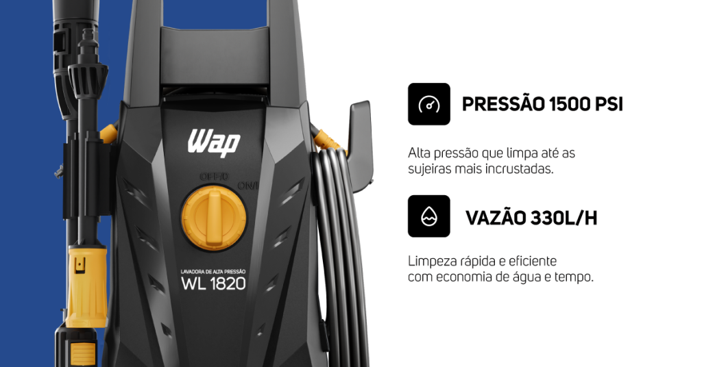 lavadora de alta pressão wap