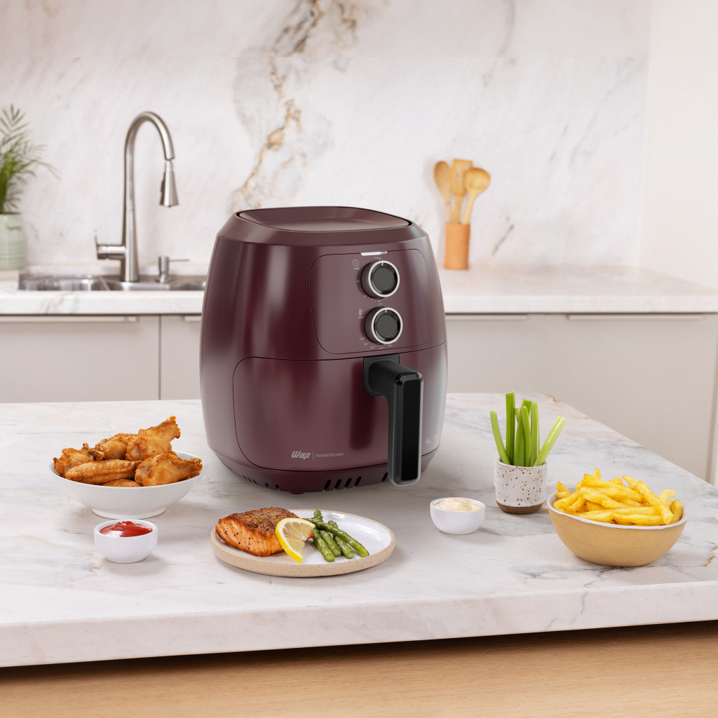 air fryer vermelha da wap