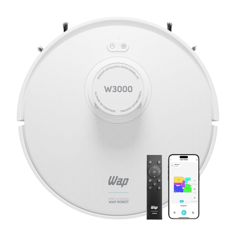 Robô aspirador Robot W3000 WAP