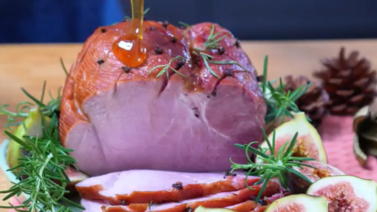 A receita ideal para o seu Natal: Tender com figos assados, mel e alecrim