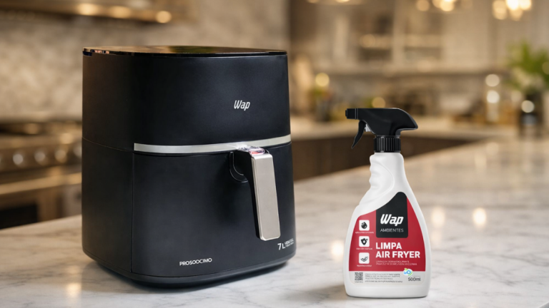 Limpa Air Fryer da WAP: Remova a sujeira e gordura