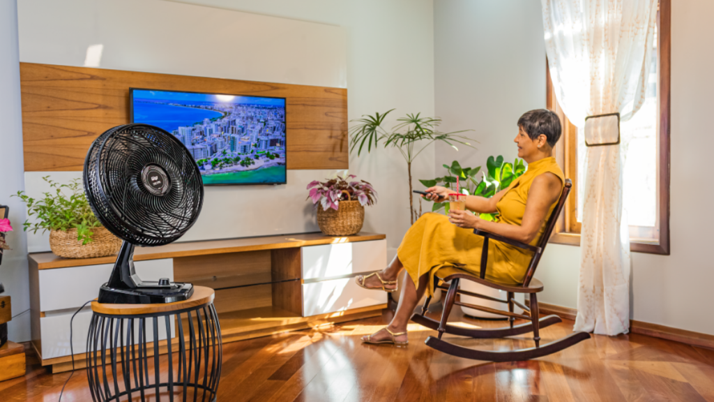 ventilador dias quentes