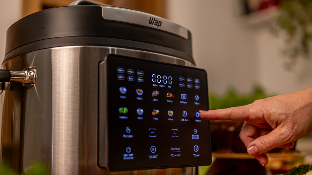 Pressão Elétrica Multicooker painel touch
